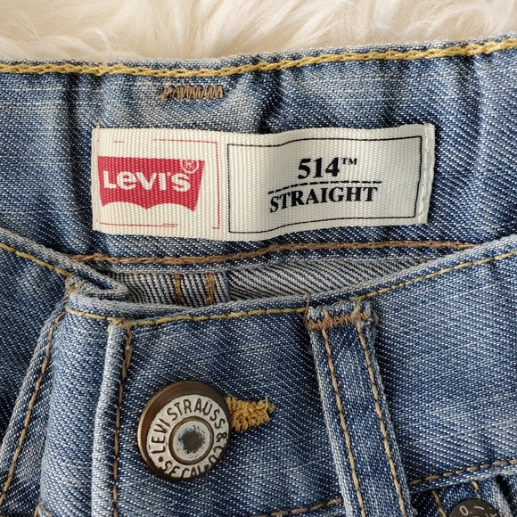 Levi's 514 Straight Jeans, Kids, Size 5 Reg - Picture 8 of 9